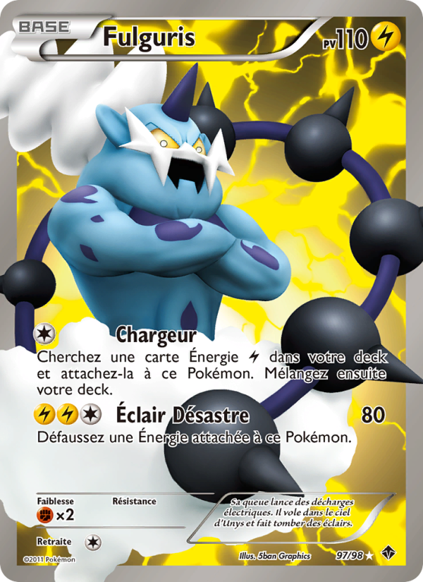 Fulguris 97 — Emerging Powers (French Pokémon TCG card)