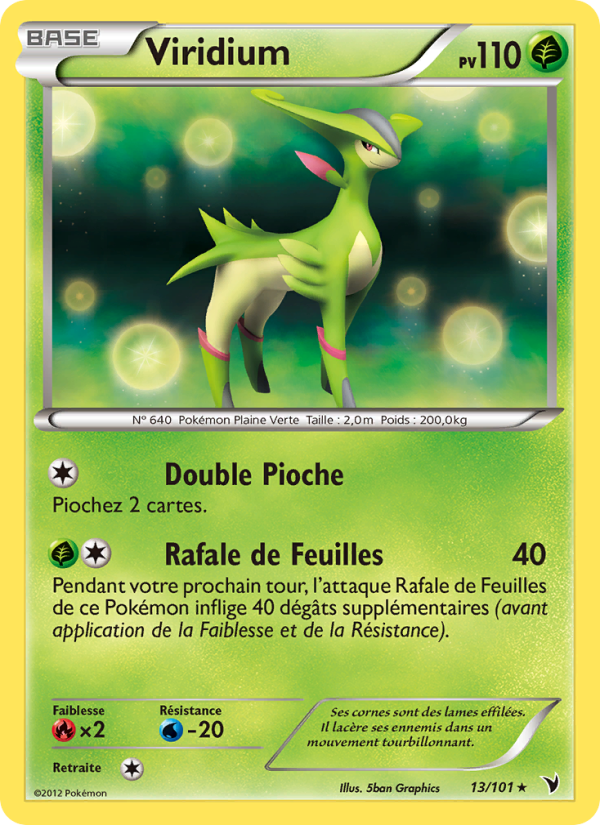 Viridium 13 — Noble Victories (French Pokémon TCG card)