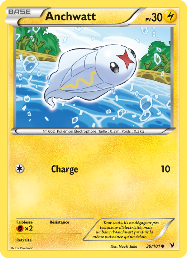 Anchwatt 39 — Noble Victories (French Pokémon TCG card)