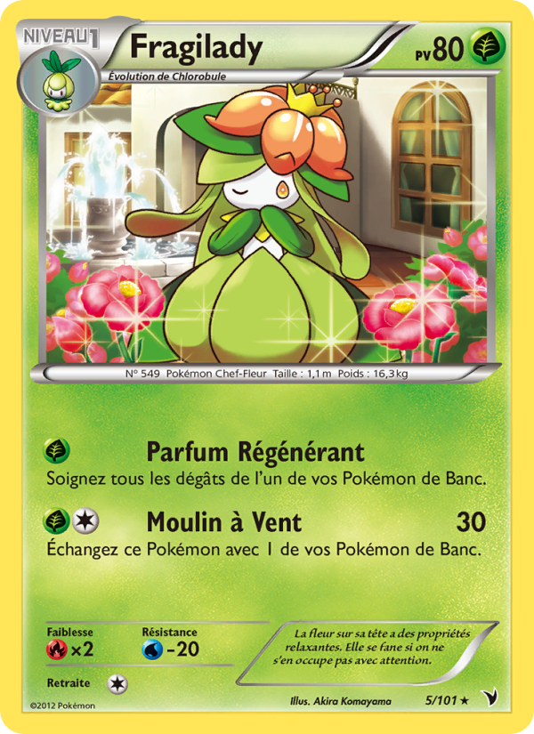 Fragilady 5 — Noble Victories (French Pokémon TCG card)