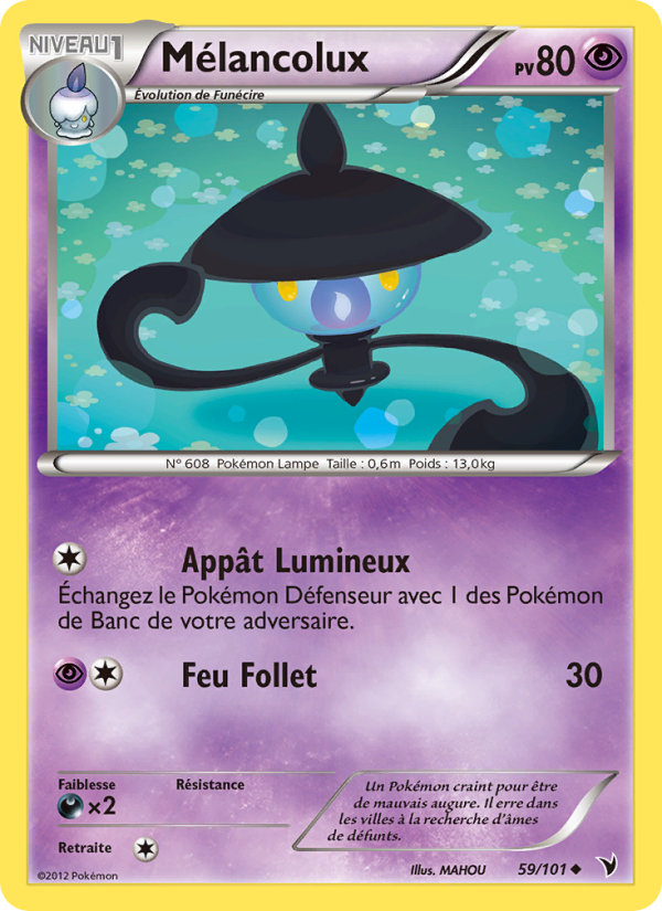 Mélancolux 59 — Noble Victories (French Pokémon TCG card)