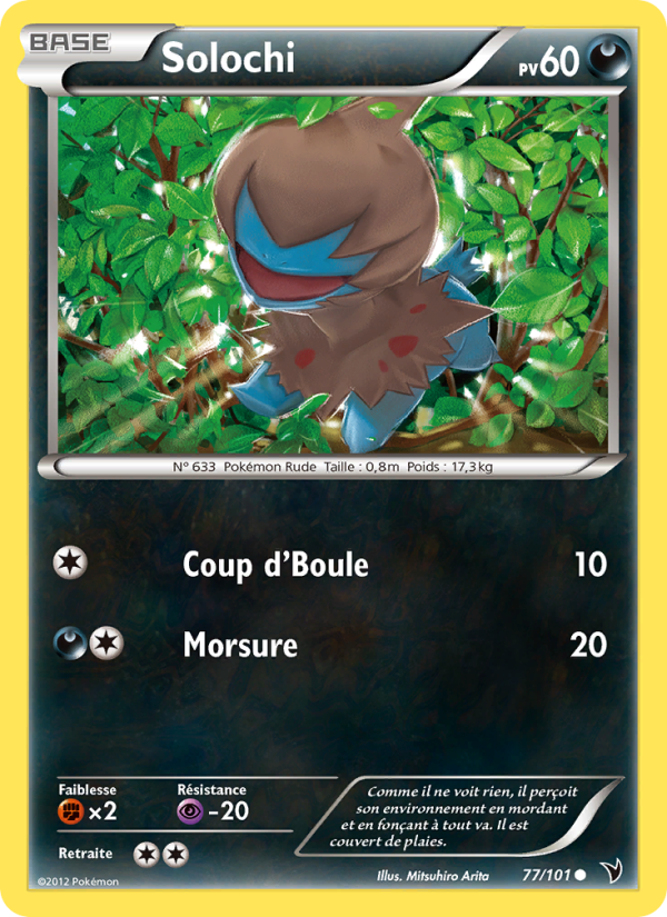 Solochi 77 — Noble Victories (French Pokémon TCG card)