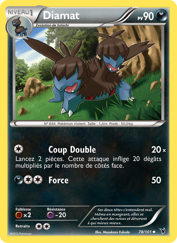 Diamat 78 — Noble Victories (French Pokémon TCG card)