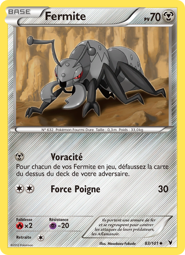Fermite 83 — Noble Victories (French Pokémon TCG card)