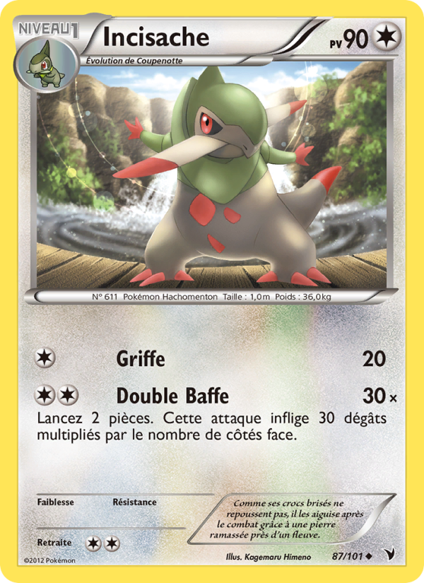 Incisache 87 — Noble Victories (French Pokémon TCG card)