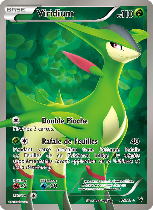 Viridium 97 — Noble Victories (French Pokémon TCG card)