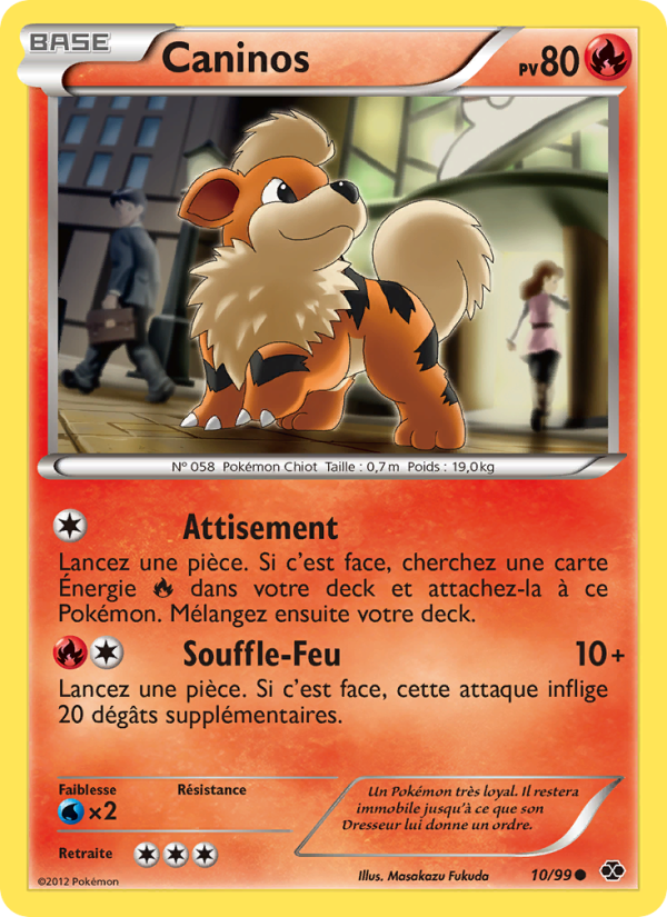 Caninos 10 — Next Destinies (French Pokémon TCG card)