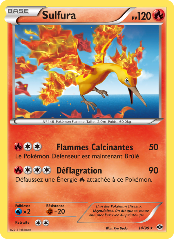 Sulfura 14 — Next Destinies (French Pokémon TCG card)