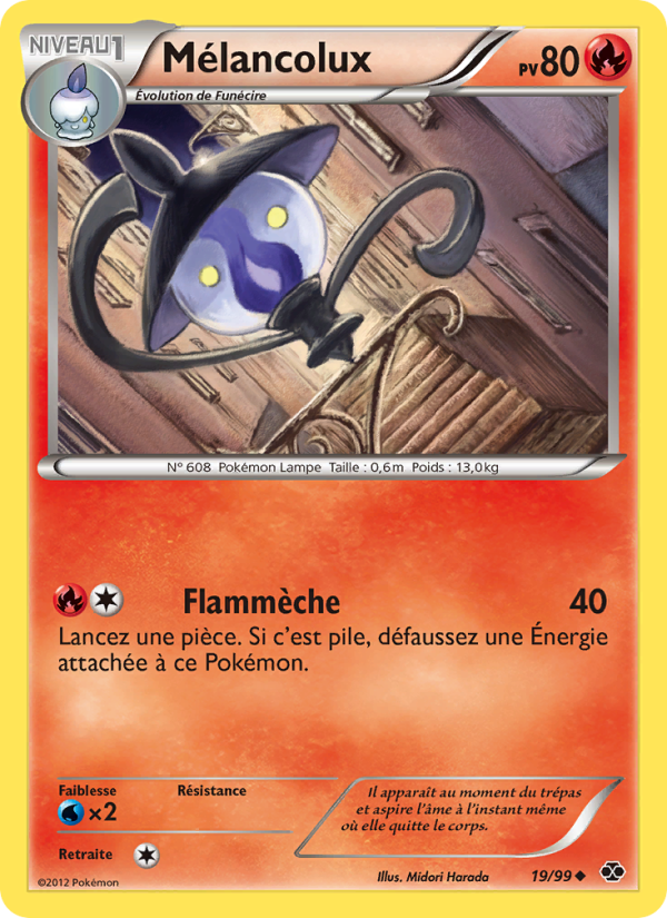 Mélancolux 19 — Next Destinies (French Pokémon TCG card)