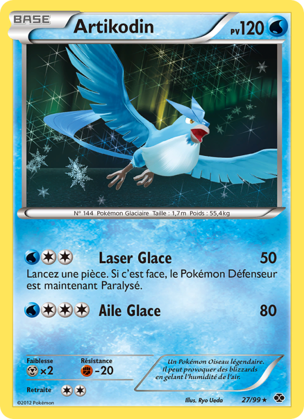 Artikodin 27 — Next Destinies (French Pokémon TCG card)