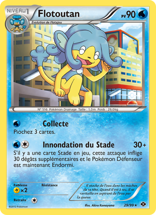 Flotoutan 29 — Next Destinies (French Pokémon TCG card)