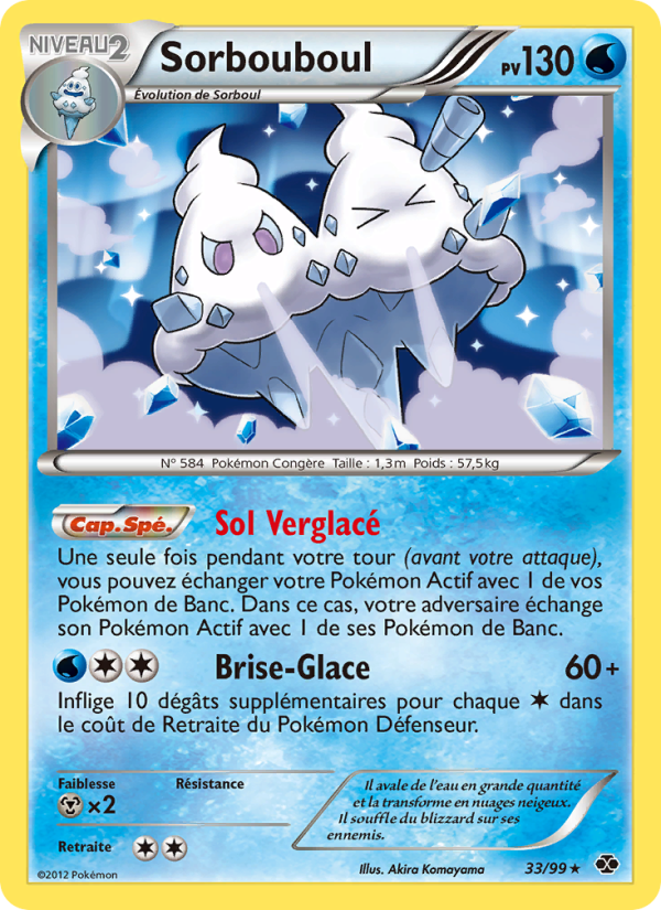 Sorbouboul 33 — Next Destinies (French Pokémon TCG card)