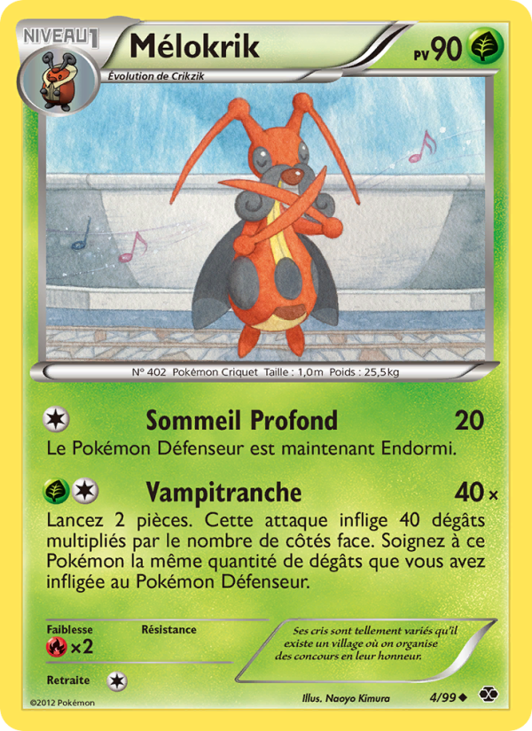 Mélokrik 4 — Next Destinies (French Pokémon TCG card)