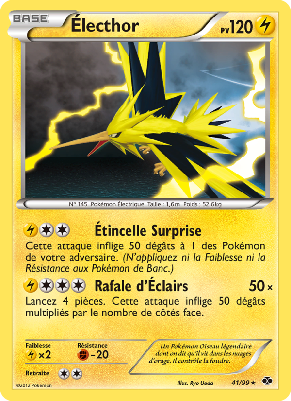 Électhor 41 — Next Destinies (French Pokémon TCG card)