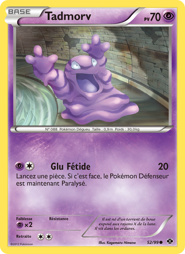 Tadmorv 52 — Next Destinies (French Pokémon TCG card)