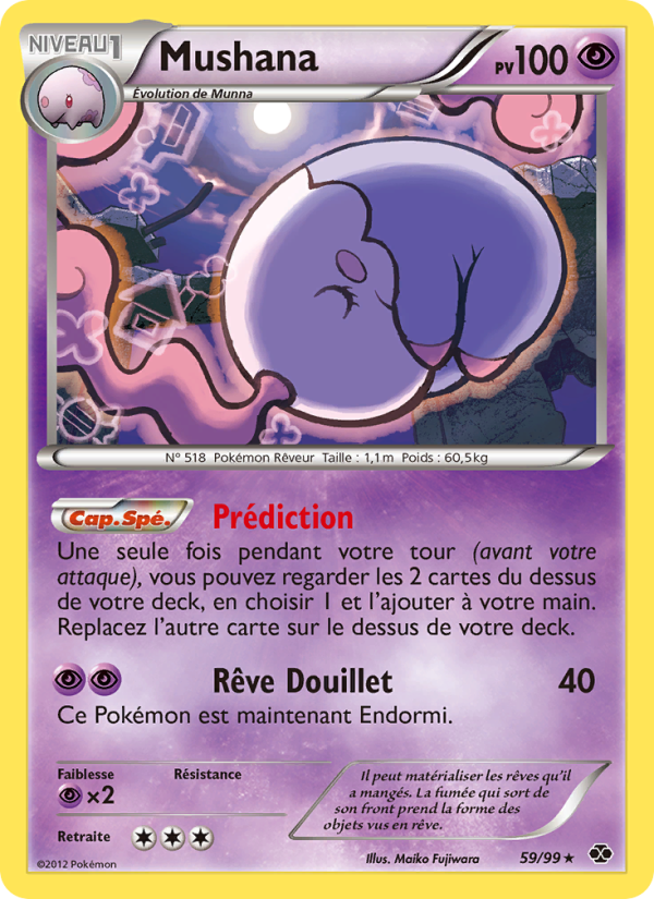 Mushana 59 — Next Destinies (French Pokémon TCG card)