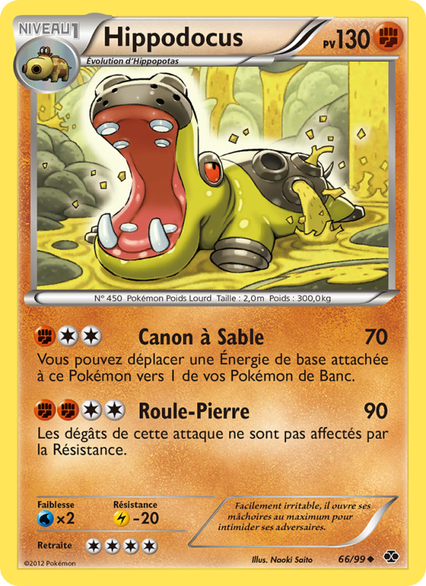 Hippodocus 66 — Next Destinies (French Pokémon TCG card)