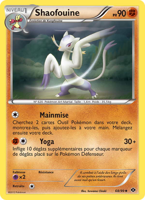 Shaofouine 68 — Next Destinies (French Pokémon TCG card)
