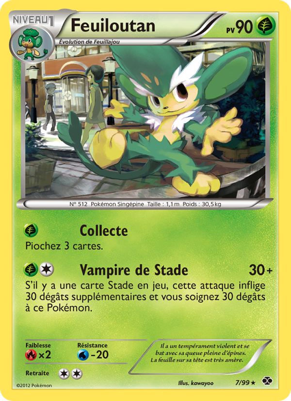 Feuiloutan 7 — Next Destinies (French Pokémon TCG card)