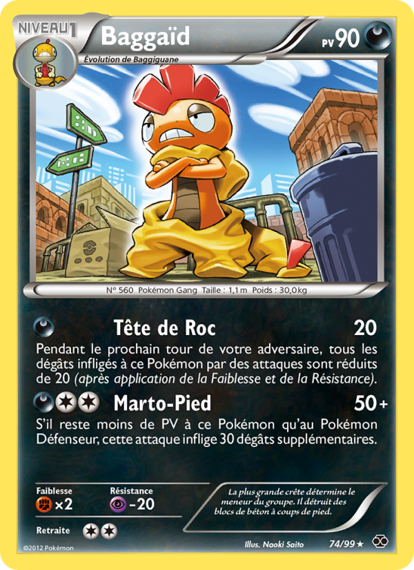 Baggaïd 74 — Next Destinies (French Pokémon TCG card)