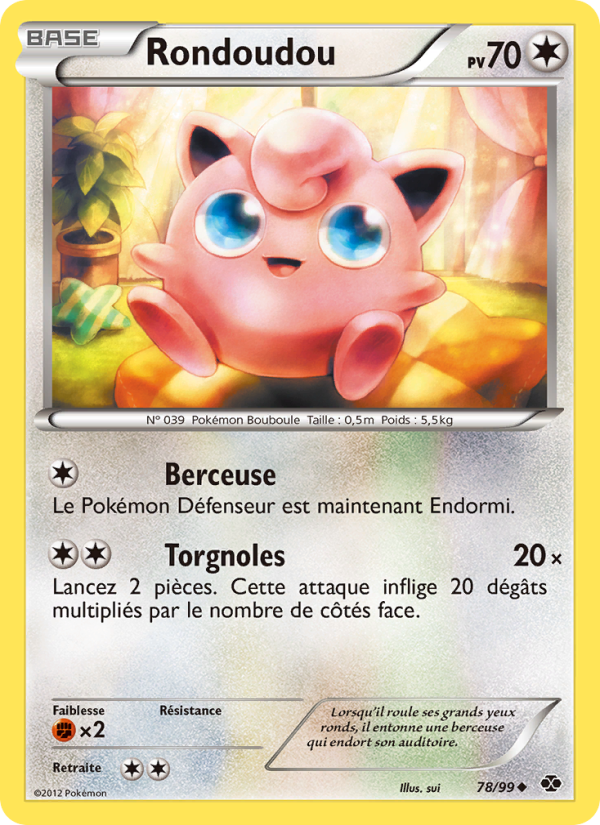 Rondoudou 78 — Next Destinies (French Pokémon TCG card)