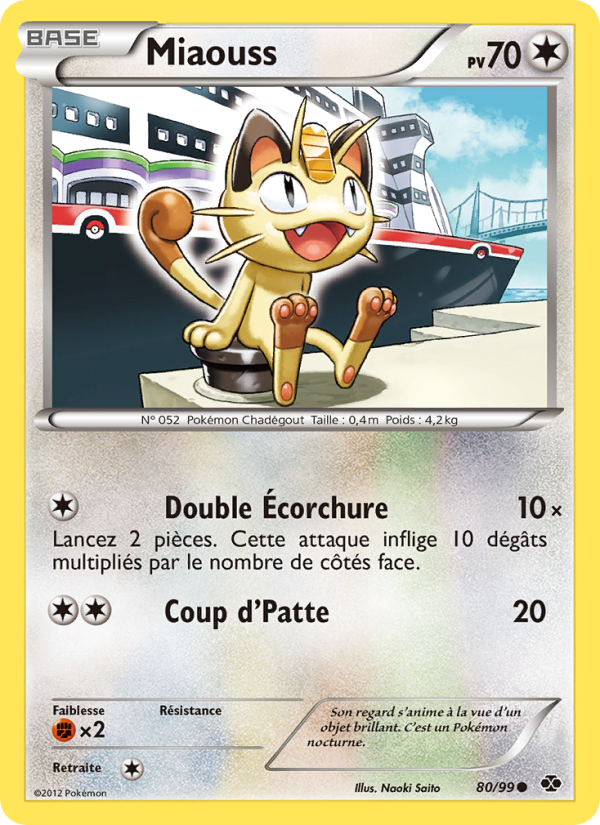 Miaouss 80 — Next Destinies (French Pokémon TCG card)