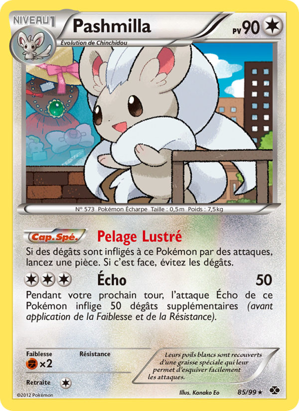 Pashmilla 85 — Next Destinies (French Pokémon TCG card)