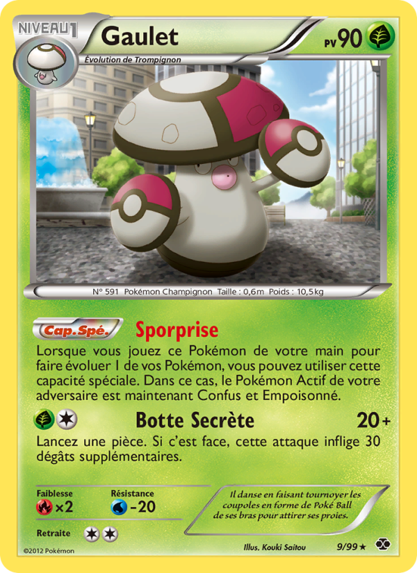 Gaulet 9 — Next Destinies (French Pokémon TCG card)