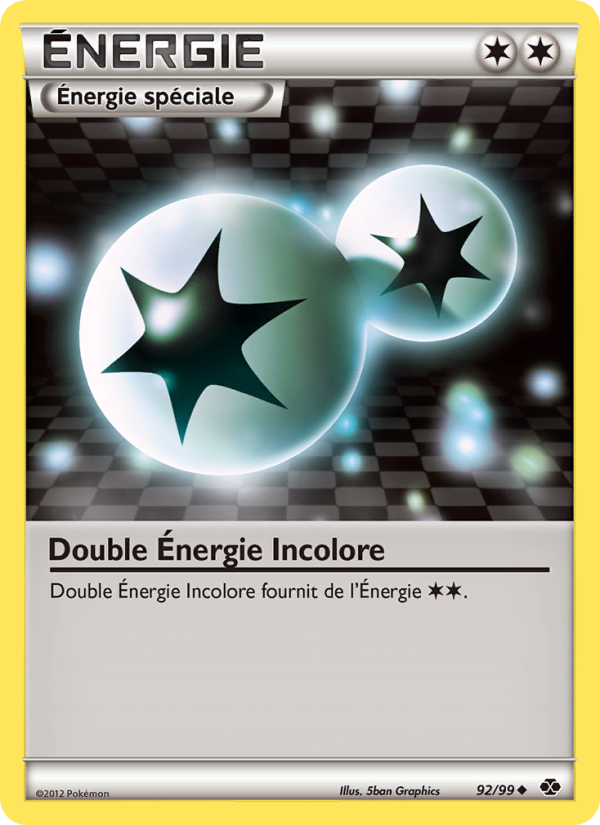 Double Énergie Incolore 92 — Next Destinies (French Pokémon TCG card)