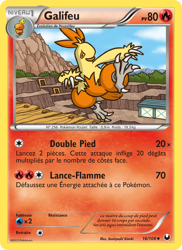 Galifeu 16 — Dark Explorers (French Pokémon TCG card)