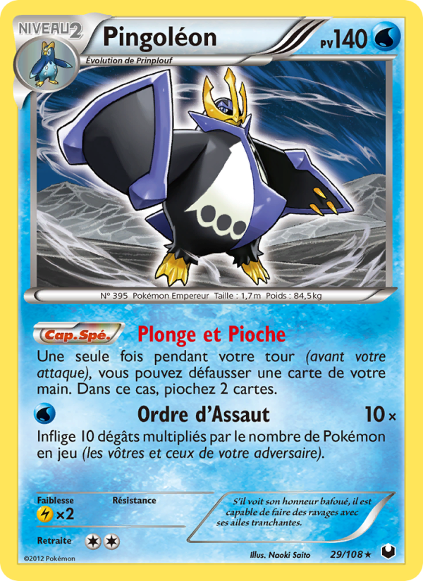 Pingoléon 29 — Dark Explorers (French Pokémon TCG card)