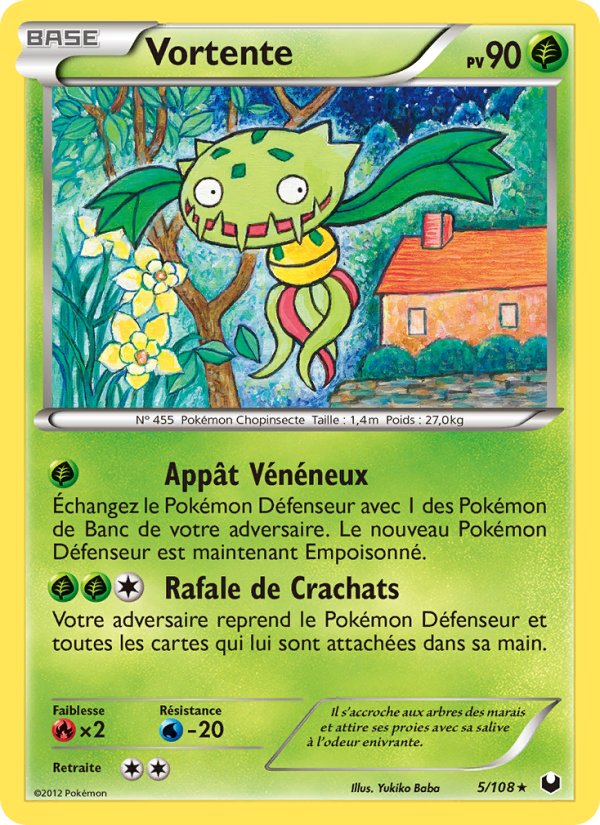 Vortente 5 — Dark Explorers (French Pokémon TCG card)