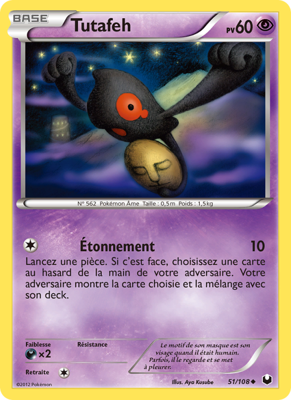 Tutafeh 51 — Dark Explorers (French Pokémon TCG card)
