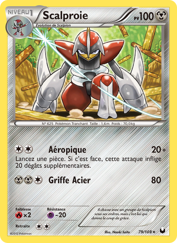 Scalproie 79 — Dark Explorers (French Pokémon TCG card)