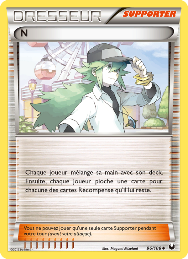 N 96 — Dark Explorers (French Pokémon TCG card)