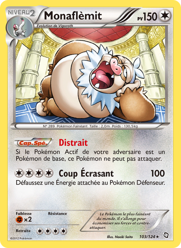 Monaflèmit 103 — Dragons Exalted (French Pokémon TCG card)