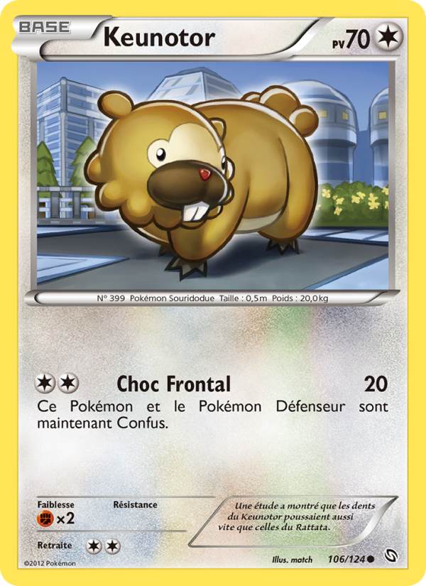 Keunotor 106 — Dragons Exalted (French Pokémon TCG card)
