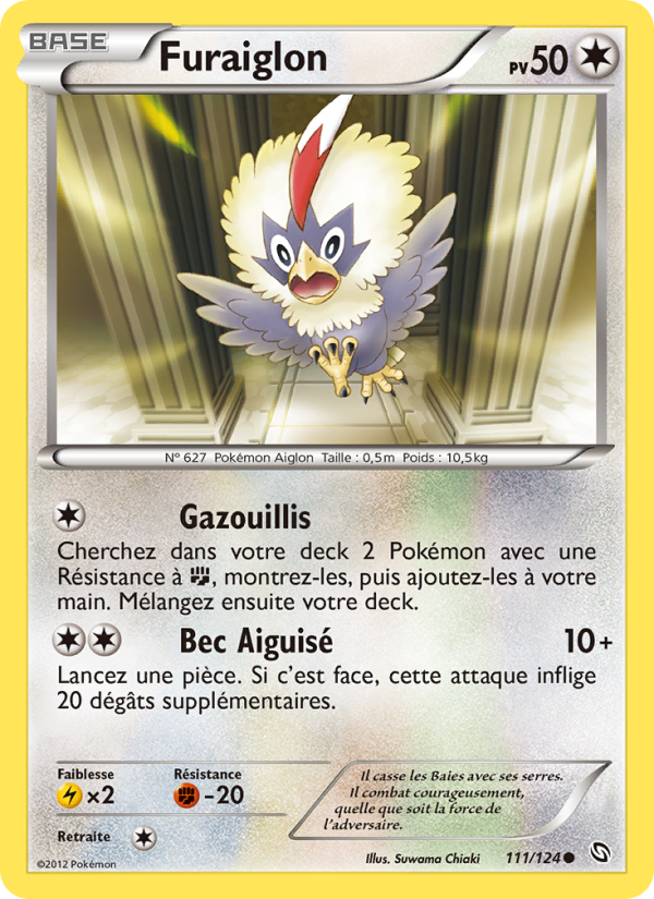 Furaiglon 111 — Dragons Exalted (French Pokémon TCG card)