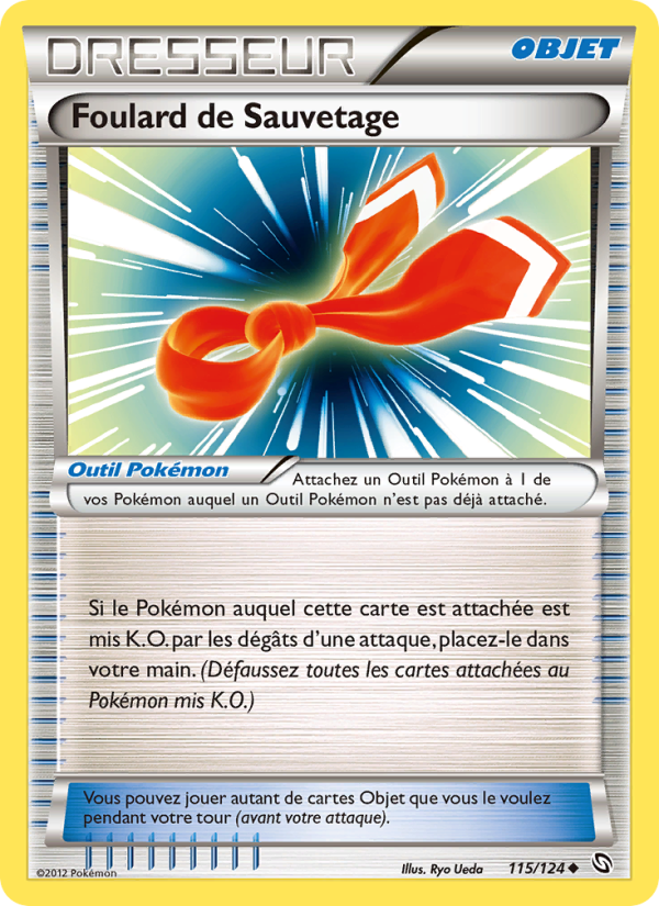 Foulard de Sauvetage 115 — Dragons Exalted (French Pokémon TCG card)