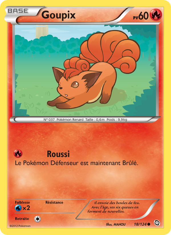 Goupix 18 — Dragons Exalted (French Pokémon TCG card)