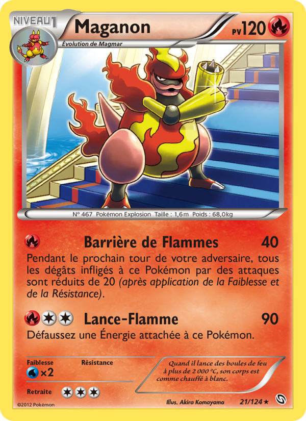 Maganon 21 — Dragons Exalted (French Pokémon TCG card)