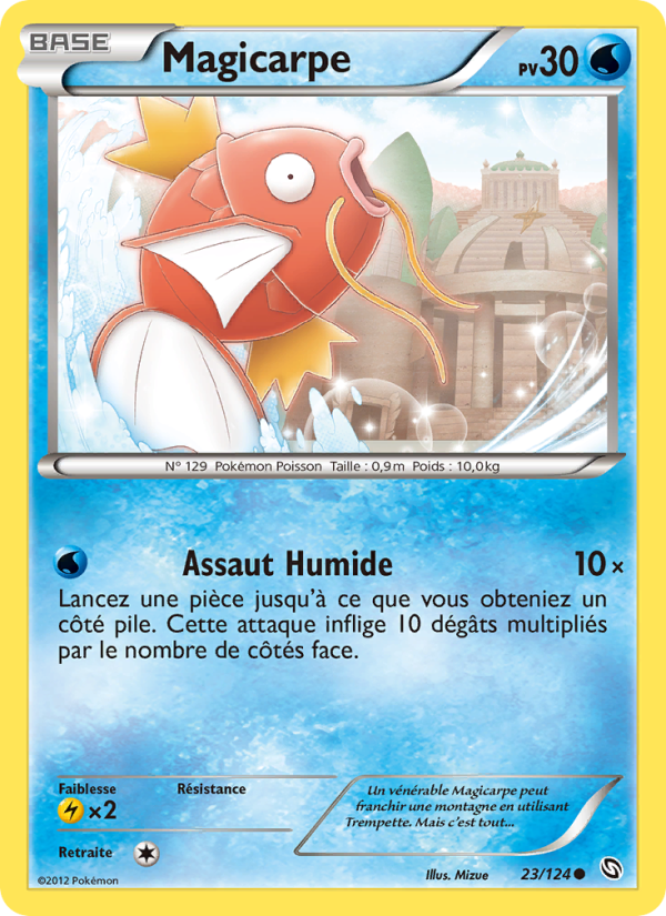 Magicarpe 23 — Dragons Exalted (French Pokémon TCG card)