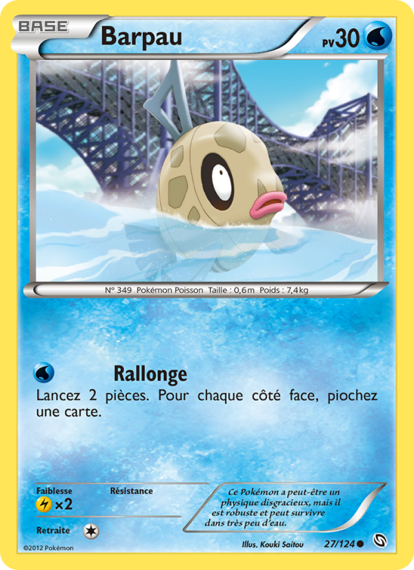 Barpau 27 — Dragons Exalted (French Pokémon TCG card)