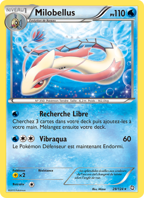 Milobellus 28 — Dragons Exalted (French Pokémon TCG card)