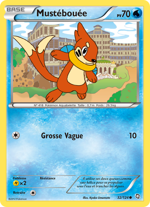 Mustébouée 32 — Dragons Exalted (French Pokémon TCG card)