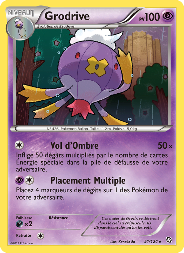 Grodrive 51 — Dragons Exalted (French Pokémon TCG card)