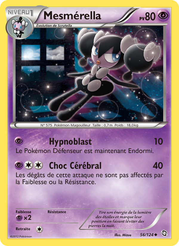Mesmérella 56 — Dragons Exalted (French Pokémon TCG card)
