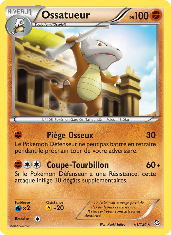 Ossatueur 61 — Dragons Exalted (French Pokémon TCG card)