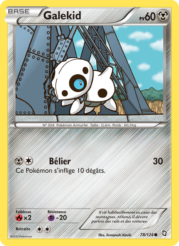 Galekid 78 — Dragons Exalted (French Pokémon TCG card)