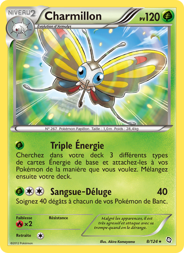 Charmillon 8 — Dragons Exalted (French Pokémon TCG card)